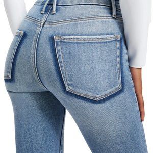 Good American Good Legs Shadow Pocket Indigo Jeans